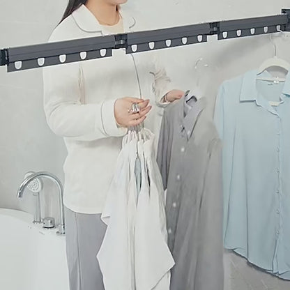 Étendoir à Linge, mural extensible